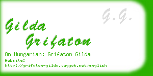 gilda grifaton business card